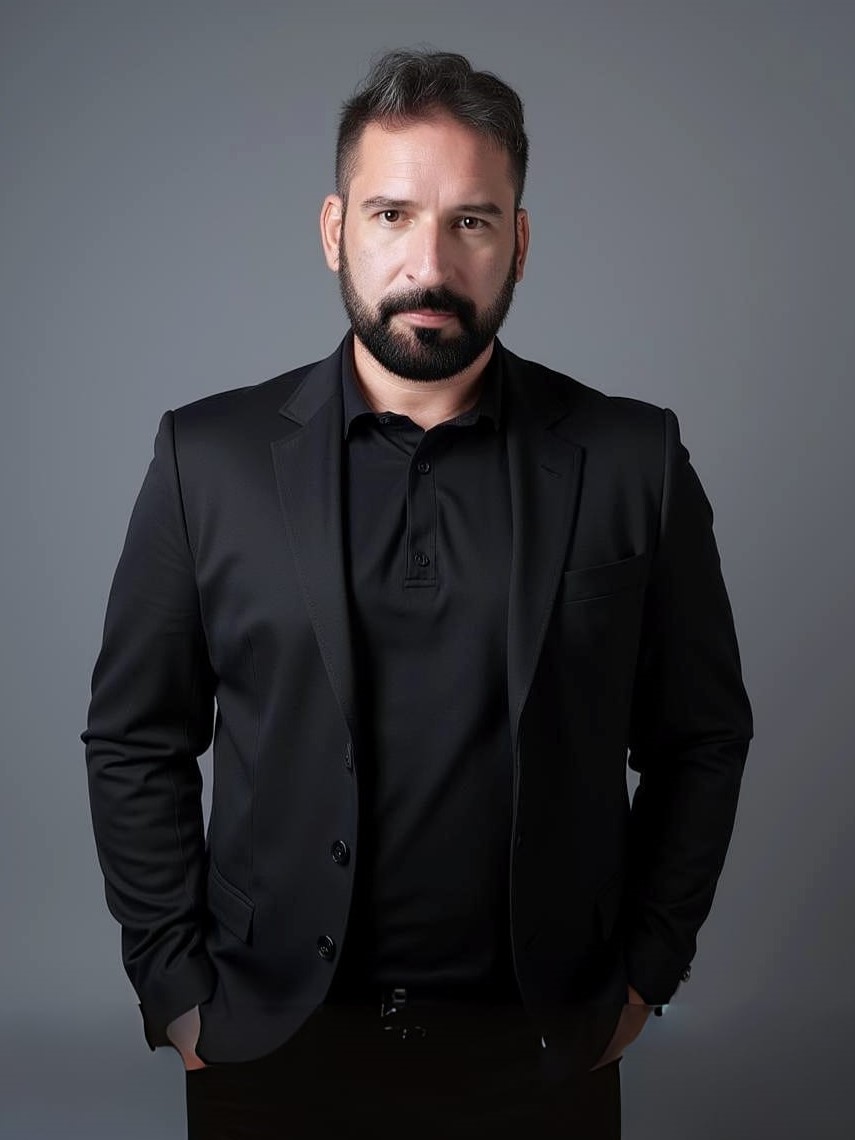 Retrato do Dr. Carlos Libório Filho, médico ultrassonografista em Itabuna.